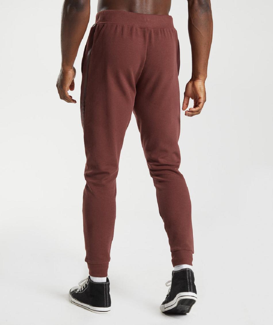 Pantalones Jogger Gymshark Bold React Hombre Rosas Marrones | CO 3750ZUT